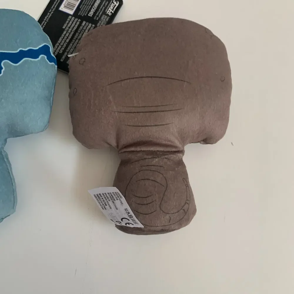 Funko POP! Plushies: 6'' Jurassic Velociraptor T-rex Lot Of 2 Beanbag Mini Plush